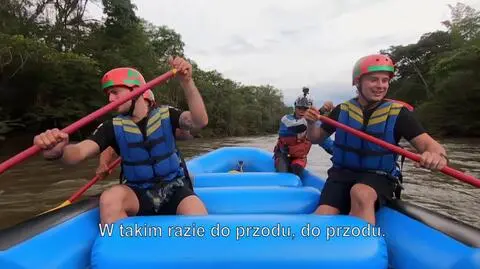 Ekstremalny i emocjonujący rafting w Ameryka Express