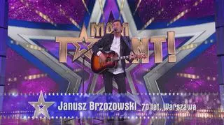 Mam Talent!: Janusz Brzozowski zaśpiewał autorski utwór!