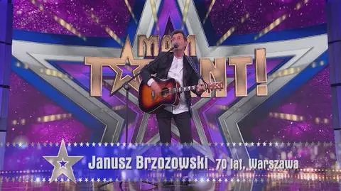 Mam Talent!: Janusz Brzozowski zaśpiewał autorski utwór!