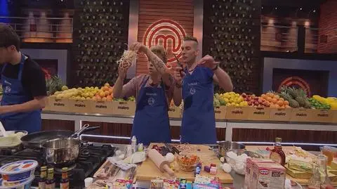 MasterChef: Drużyna niebieskich próbuje odtworzyć włosy Magdy Gessler!