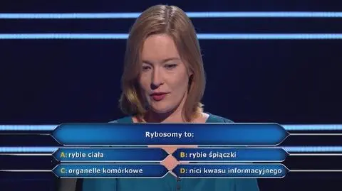 Milionerzy: Co to są rybosomy?