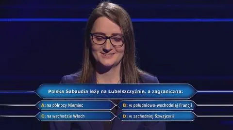 Milionerzy: Gdzie leży zagraniczna Sabaudia?