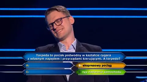 Milionerzy: Krzysztof szedł jak