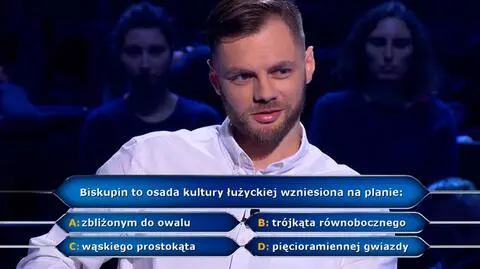 Milionerzy: Michał musiał poprosić publiczność o pomoc przy pierwszym pytaniu