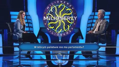 Milionerzy PRZED EMISJĄ W TV: Hania potrzebuje pomocy przy pytaniu o politykę