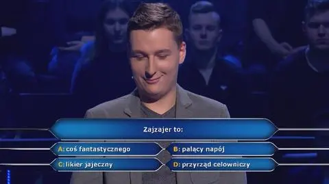 Milionerzy PRZED EMISJĄ W TV: Pierwsze pytanie Krzysztofa i