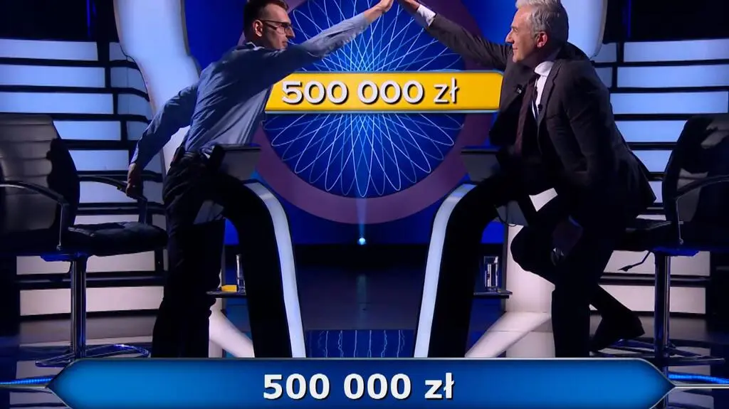 Milionerzy: Tomek zaryzykował przy pytaniu za pół miliona i