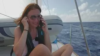 Przez Atlantyk: Maja płakała podczas rozmowy z córką