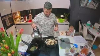 "Tata w tarapatach" gotuje obiad