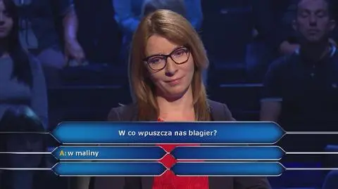 W co wpuszcza nas blagier?	