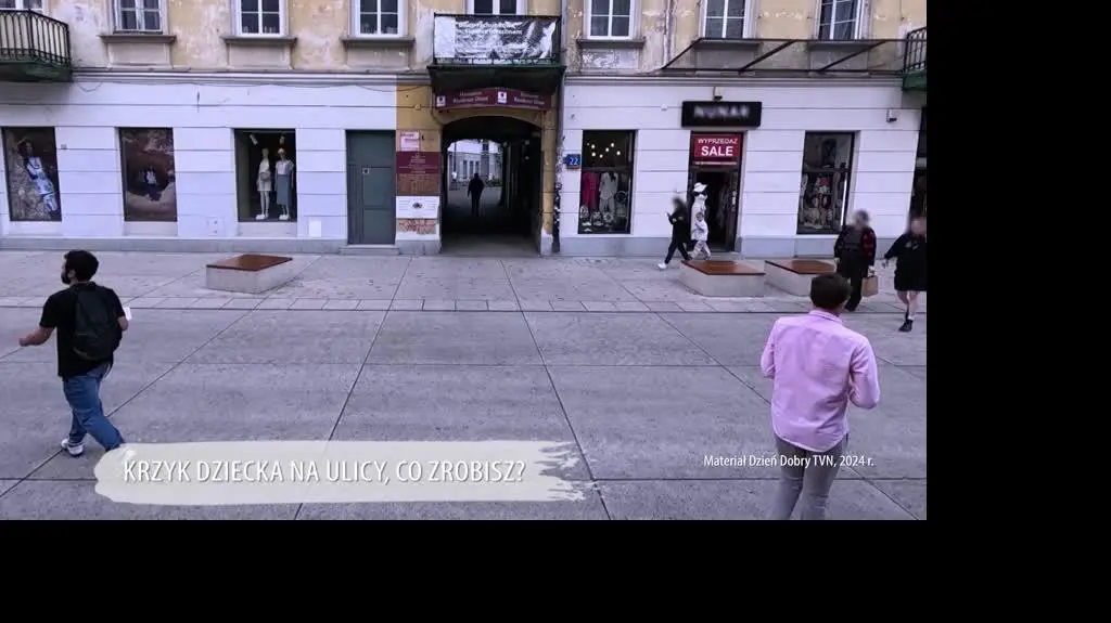 Miejska dżungla: Krzyk dziecka na ulicy. Co robisz?