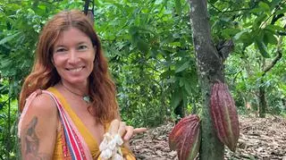 Jak smakuje surowe kakao? Ania odwiedziła dominikańską plantację