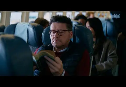 Listy do M. Pożegnania i powroty - sceny filmowane na ekranie LED
