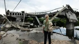 Kadr z 3 odcinka programu "Kobieta na krańcu świata".