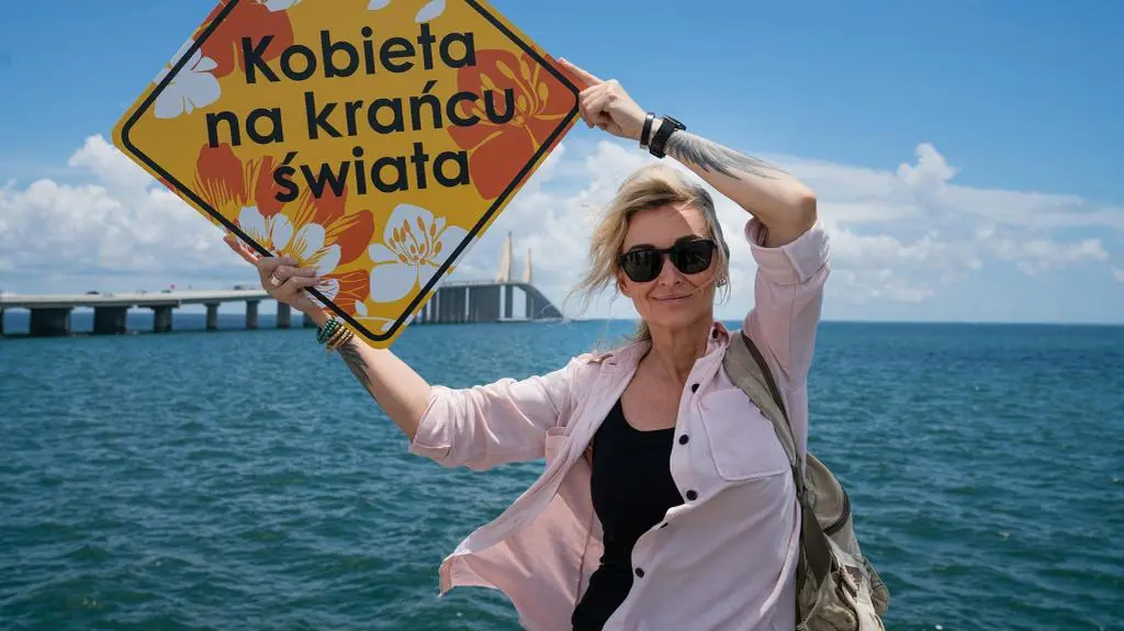 Kadr z 7. odcinka programu „Kobieta na krańcu świata”