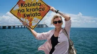 Kadr z 7. odcinka programu „Kobieta na krańcu świata”