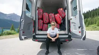 Martyna Wojciechowska w Kanadzie.