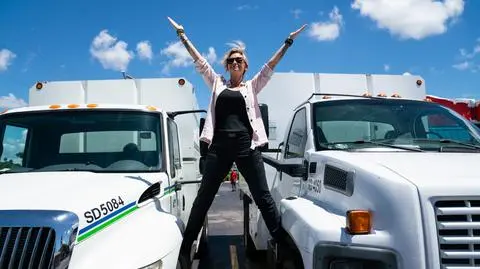 Kadr z 7. odcinka programu „Kobieta na krańcu świata”