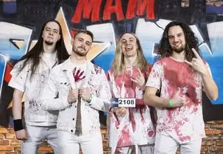 Metalowa rewolucja w ''Mam Talent!'' – Marcin Prokop wciska ZŁOTY PRZYCISK dla zespołu ''Demeted''!