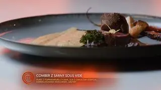 Adrian Królikowski: Comber z Sarny z Kawowym Purée z Topinamburu