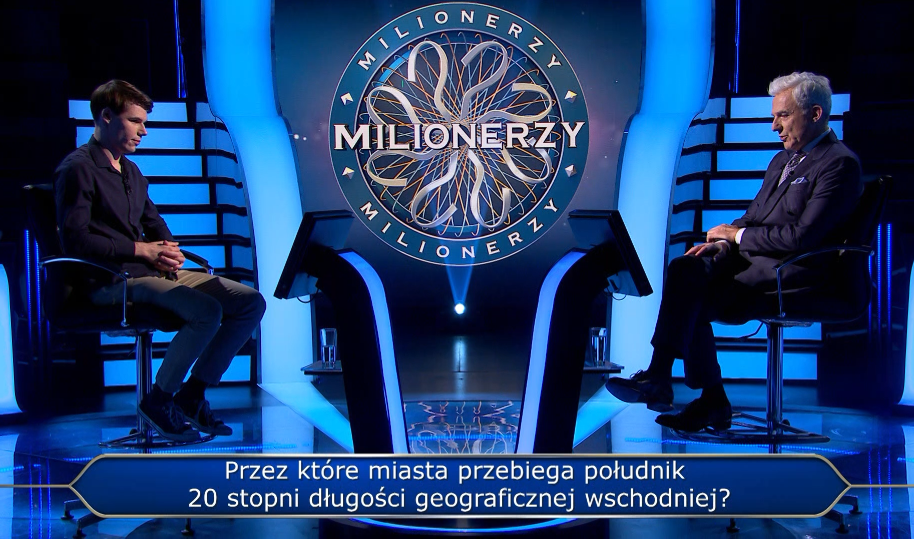 "Milionerzy." Przez które miasta przebiega południk...  Geograficzne pytanie pogrąży uczestnika programu? 