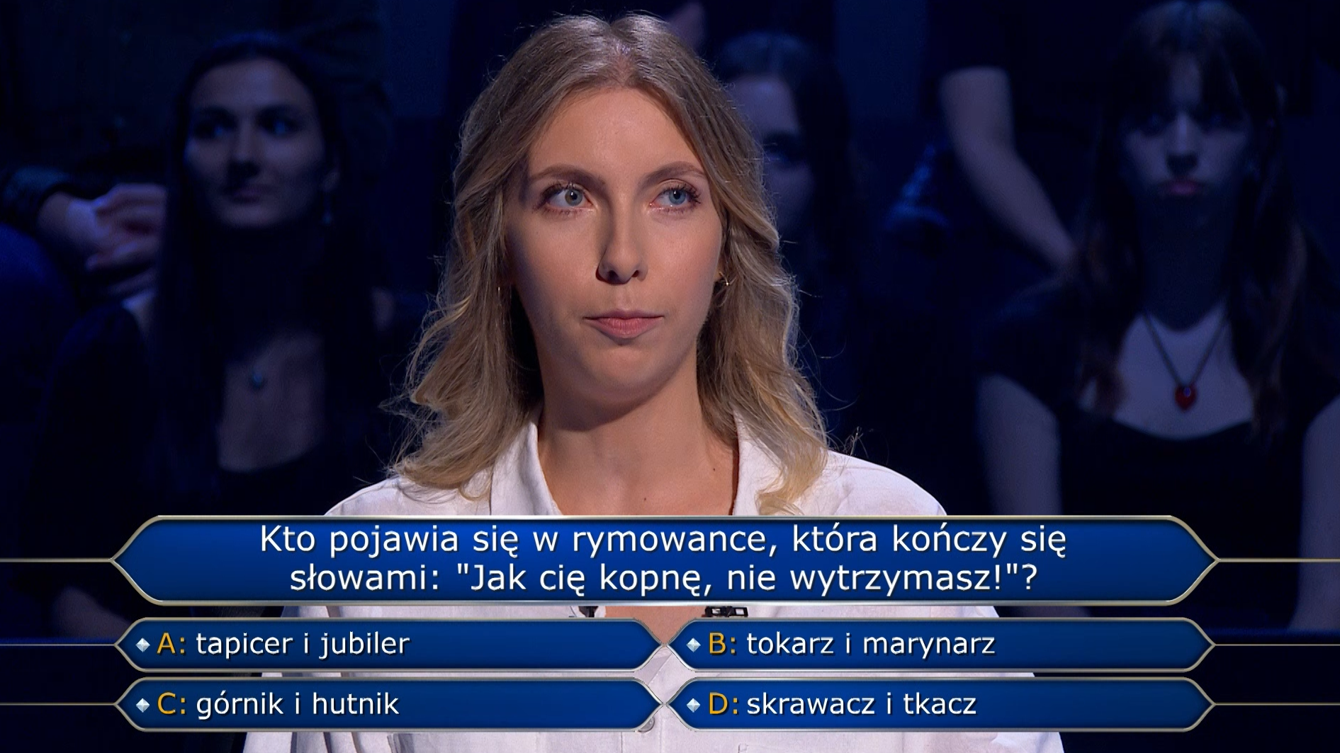 "Milionerzy". Pytanie o rymowankę pokonało uczestniczkę? Potrzebne było koło ratunkowe