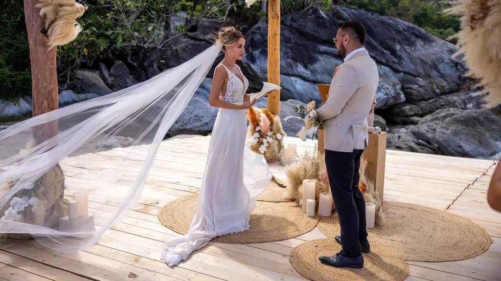 Pierwszy ślub w ''Skoku na głęboką wodę''! Simona i Marcin powiedzieli sobie ''tak''!