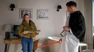 Kadr z odcinka 3779 serialu TVN "Na Wspólnej".