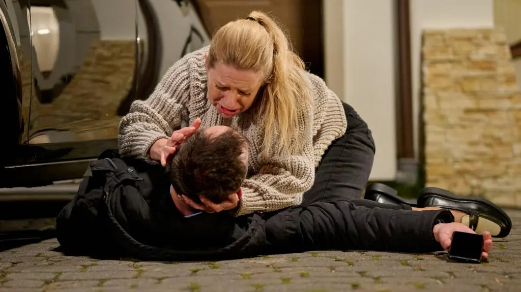 Kadr z odcinka 3775 serialu TVN "Na Wspólnej"