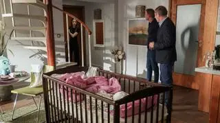 Kadr z odcinka 3701 serialu TVN - Na Wspólnej.