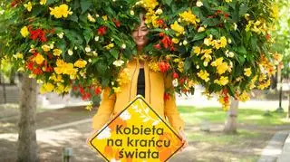 Kadr z odcinka programu "Kobieta na krańcu świata"