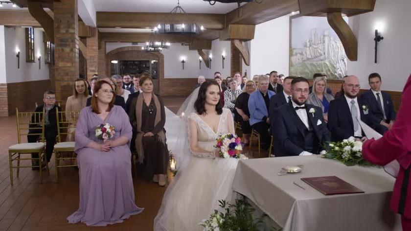 Ślub...: Justyna i Przemek powiedzieli sobie "tak"