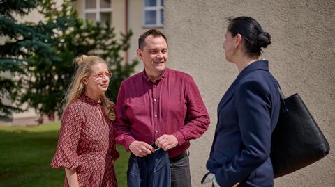 "Na Wspólnej". Renata, Sławek, urzędniczka