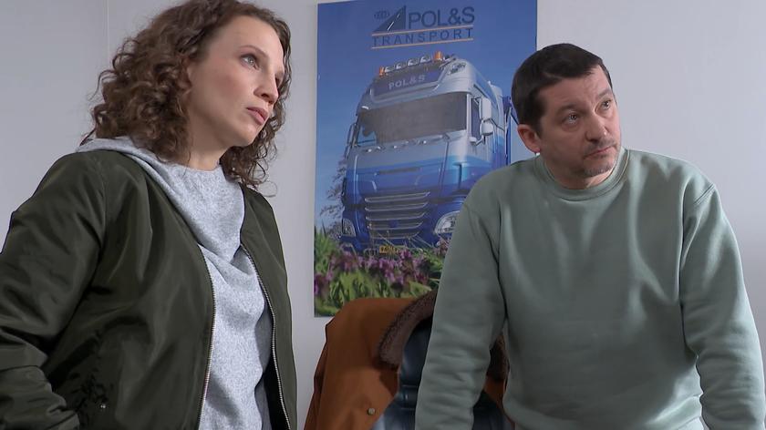 Kadr z odcinka 3828 serialu TVN "Na Wspólnej".