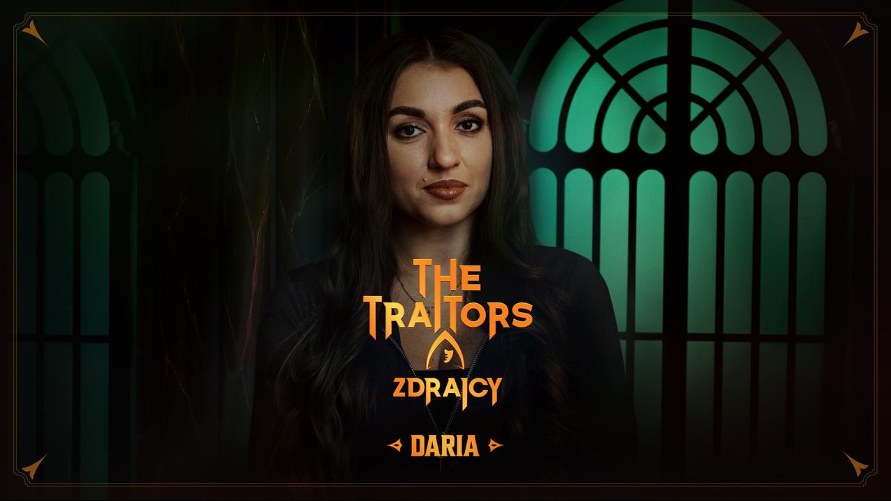 "The Traitors. Zdrajcy" - Daria Chojnacka uczestniczką 3. edycji