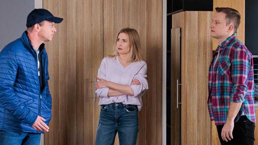 Kadr z najnowszego odcinka serialu Na Wspólnej.