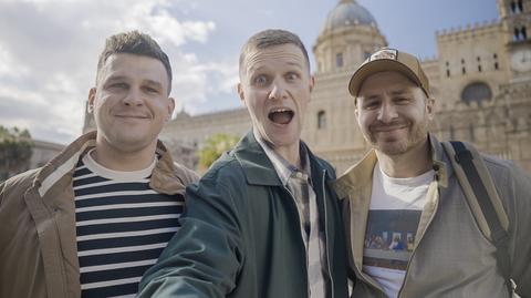 Krzysiek, Felek i Marian z programu "Gogglebox"