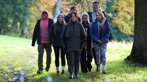 The Traitors. Zdrajcy: Malwina Wędzikowska i uczestnicy