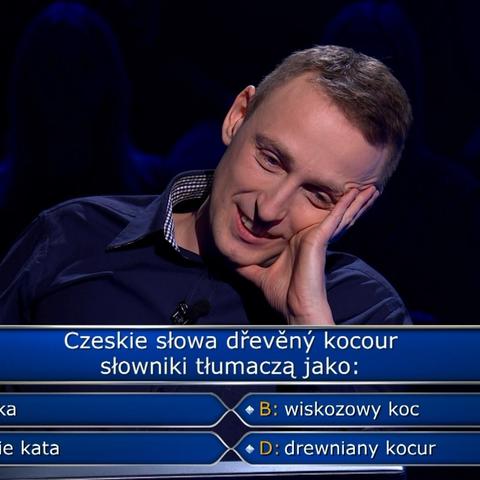 "Milionerzy". Daniel miał szansę na ćwierć miliona złotych, ale pokonał go "dreveny kocur"