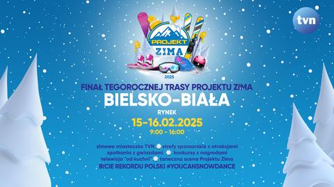 Projekt Zima TVN 2025 - finał w Bielsko-Białej. Atrakcje, próba bicia rekordu, koncert Michała Szczygła