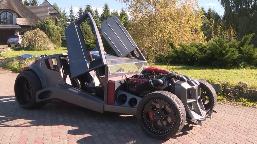 Hot rod z silnikiem Bentleya