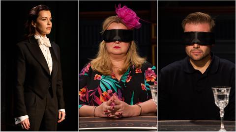 The Traitors. Zdrajcy: Malwina Wędzikowska, Natalia Prokaziuk, Igor Powierża