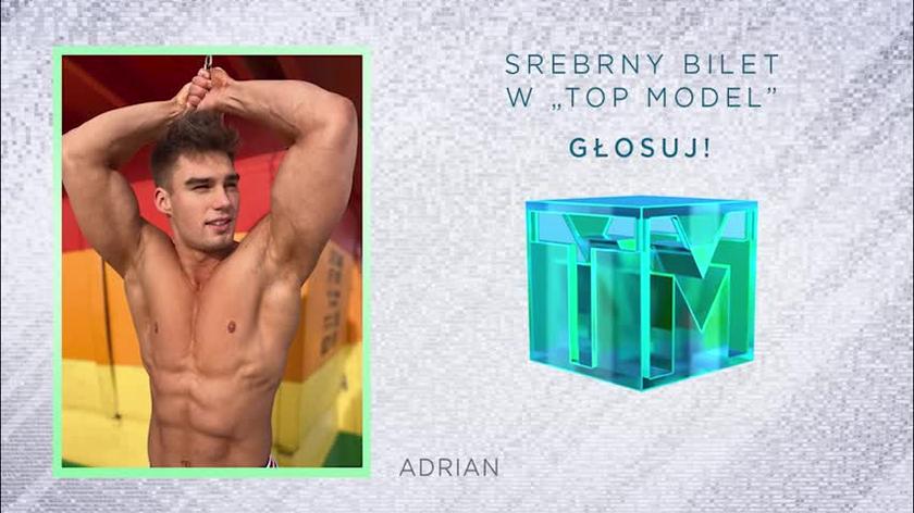 Top Model 12: Adrian Suchecki walczy o srebrny bilet