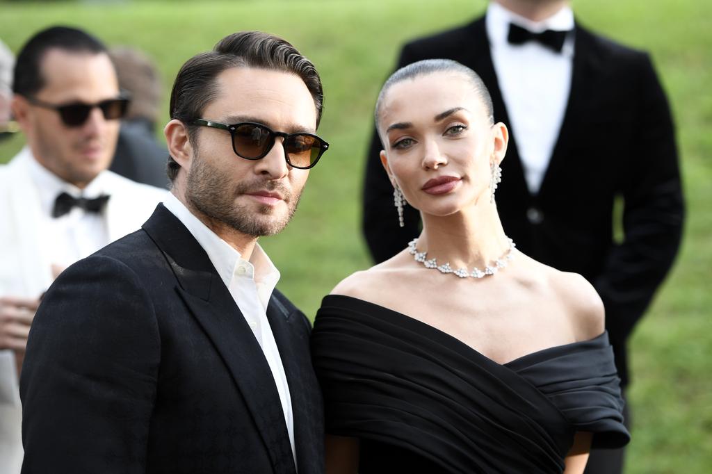 Ed Westwick i Amy Jackson Westwick