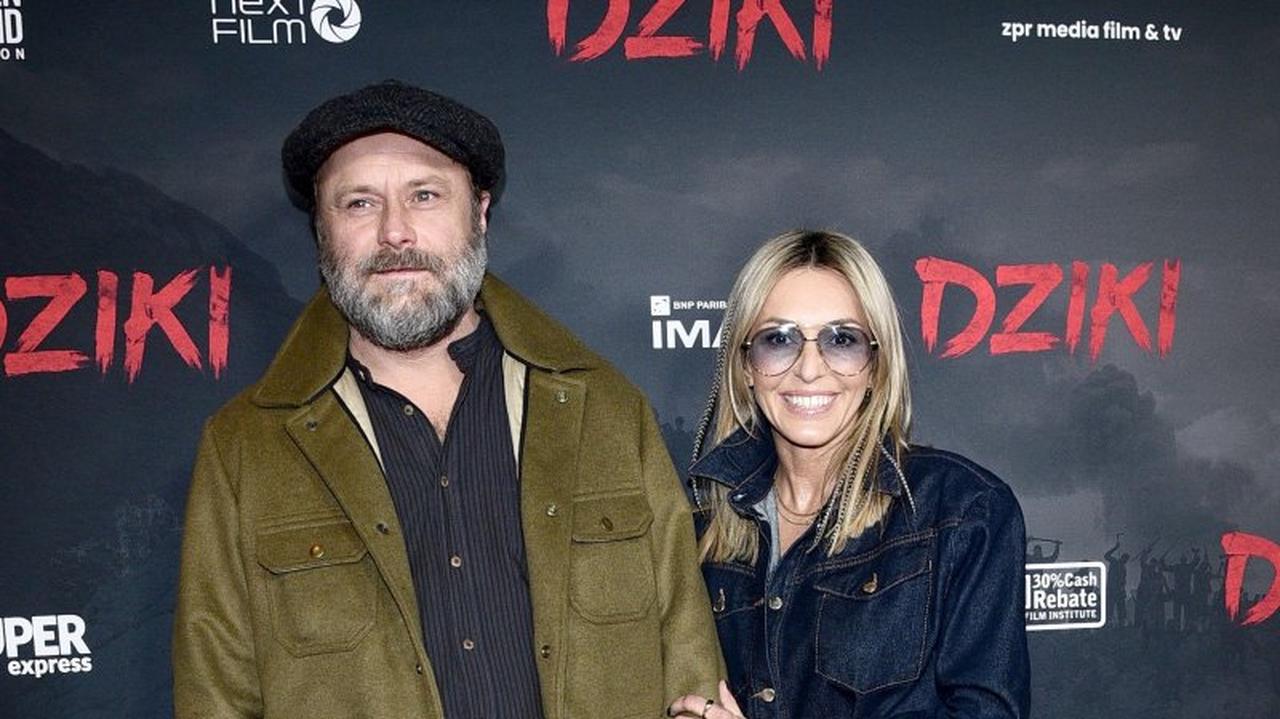 Leszek Lichota zadebiutował na ściance z nową partnerką. Jego wybranka to ekspertka programu TVN7!