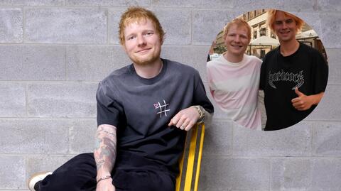 Ed Sheeran zaskoczył fanów! Muzyk zaśpiewał po polsku z Łatwogangiem