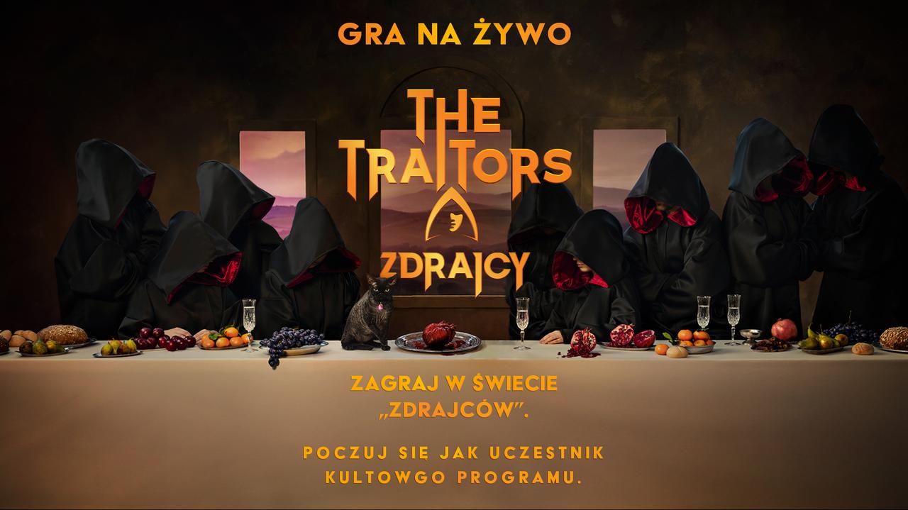 "The Traitors. Zdrajcy". Gra na żywo. Zgłoś się!