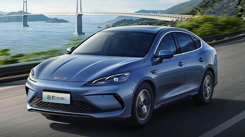 Samochód BYD - zdjęcie ilustracyjne