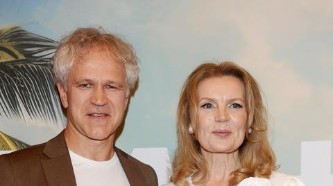 Dorota Chotecka i Radosław Pazura