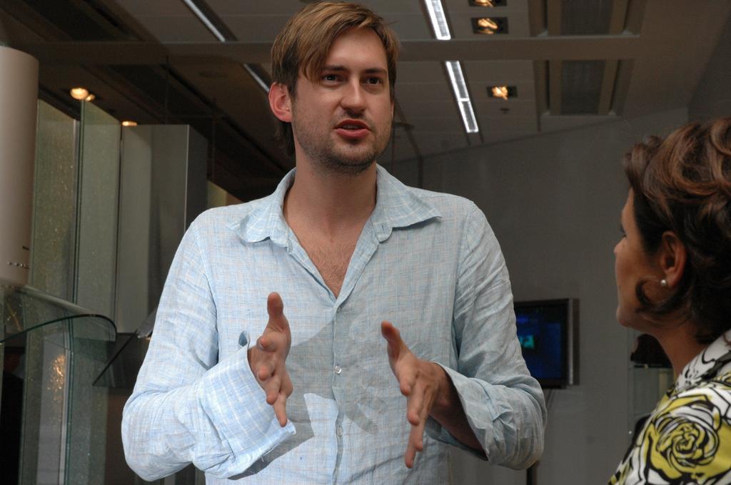 Marcin Prokop w młodości
